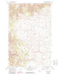 Chalk Butte Montana Historical topographic map, 1:24000 scale, 7.5 X 7.5 Minute, Year 1971