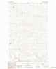 Chapman NW Montana Historical topographic map, 1:24000 scale, 7.5 X 7.5 Minute, Year 1984