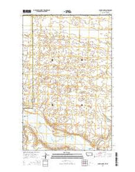 Chapman NW Montana Current topographic map, 1:24000 scale, 7.5 X 7.5 Minute, Year 2014