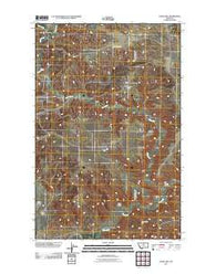 Chase Hill Montana Historical topographic map, 1:24000 scale, 7.5 X 7.5 Minute, Year 2011
