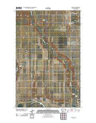 Chelsea Montana Historical topographic map, 1:24000 scale, 7.5 X 7.5 Minute, Year 2011