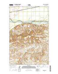 Chelsea SW Montana Current topographic map, 1:24000 scale, 7.5 X 7.5 Minute, Year 2014