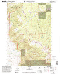 Cherry Lake Montana Historical topographic map, 1:24000 scale, 7.5 X 7.5 Minute, Year 1997
