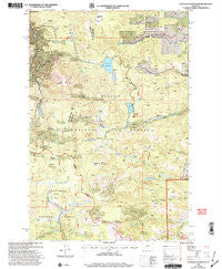 Chessman Reservoir Montana Historical topographic map, 1:24000 scale, 7.5 X 7.5 Minute, Year 2001
