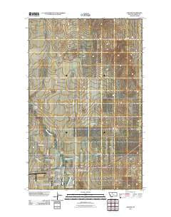 Chester Montana Historical topographic map, 1:24000 scale, 7.5 X 7.5 Minute, Year 2011