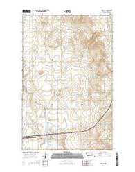 Chester Montana Current topographic map, 1:24000 scale, 7.5 X 7.5 Minute, Year 2014