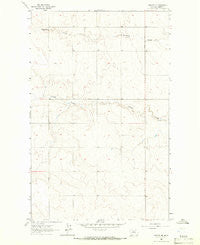 Chester NE Montana Historical topographic map, 1:24000 scale, 7.5 X 7.5 Minute, Year 1963