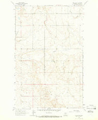 Chester NW Montana Historical topographic map, 1:24000 scale, 7.5 X 7.5 Minute, Year 1963