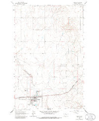 Chester Montana Historical topographic map, 1:24000 scale, 7.5 X 7.5 Minute, Year 1963