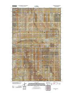 Chester NW Montana Historical topographic map, 1:24000 scale, 7.5 X 7.5 Minute, Year 2011