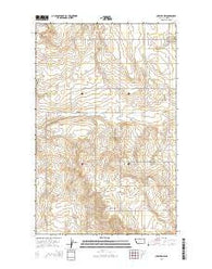 Chester NW Montana Current topographic map, 1:24000 scale, 7.5 X 7.5 Minute, Year 2014