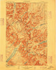 Chief Mountain Montana Historical topographic map, 1:125000 scale, 30 X 30 Minute, Year 1904