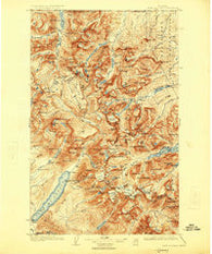 Chief Mountain Montana Historical topographic map, 1:125000 scale, 30 X 30 Minute, Year 1904