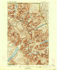 Chief Mountain Montana Historical topographic map, 1:125000 scale, 30 X 30 Minute, Year 1904