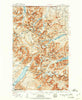 Chief Mountain Montana Historical topographic map, 1:125000 scale, 30 X 30 Minute, Year 1938