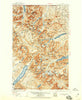 Chief Mountain Montana Historical topographic map, 1:125000 scale, 30 X 30 Minute, Year 1938