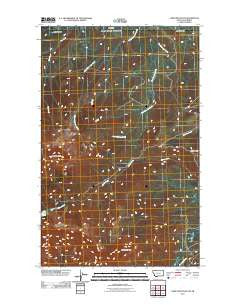 Chief Mountain Montana Historical topographic map, 1:24000 scale, 7.5 X 7.5 Minute, Year 2011