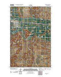 Chinook Montana Historical topographic map, 1:24000 scale, 7.5 X 7.5 Minute, Year 2011