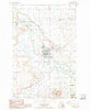 Choteau Montana Historical topographic map, 1:24000 scale, 7.5 X 7.5 Minute, Year 1987