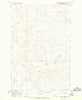 Christensen Reservoir Montana Historical topographic map, 1:24000 scale, 7.5 X 7.5 Minute, Year 1965