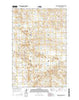 Christenson Reservoir Montana Current topographic map, 1:24000 scale, 7.5 X 7.5 Minute, Year 2014