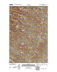 Christmas Reservoir Montana Historical topographic map, 1:24000 scale, 7.5 X 7.5 Minute, Year 2011