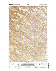 Christmas Reservoir Montana Current topographic map, 1:24000 scale, 7.5 X 7.5 Minute, Year 2014