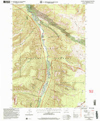 Chrome Mountain Montana Historical topographic map, 1:24000 scale, 7.5 X 7.5 Minute, Year 2000