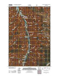 Chrome Mountain Montana Historical topographic map, 1:24000 scale, 7.5 X 7.5 Minute, Year 2011