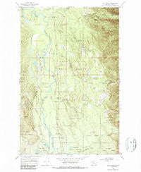 Cilly Creek Montana Historical topographic map, 1:24000 scale, 7.5 X 7.5 Minute, Year 1965