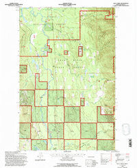 Cilly Creek Montana Historical topographic map, 1:24000 scale, 7.5 X 7.5 Minute, Year 1994