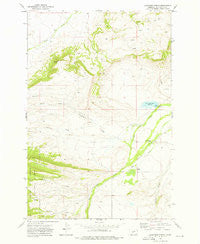 Cinnamon Spring Montana Historical topographic map, 1:24000 scale, 7.5 X 7.5 Minute, Year 1972