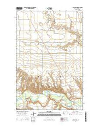 Circle Bridge Montana Current topographic map, 1:24000 scale, 7.5 X 7.5 Minute, Year 2014