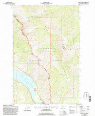 Circus Peak Montana Historical topographic map, 1:24000 scale, 7.5 X 7.5 Minute, Year 1994