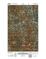 Clark Mountain Montana Historical topographic map, 1:24000 scale, 7.5 X 7.5 Minute, Year 2011