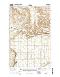 Cleiv Montana Current topographic map, 1:24000 scale, 7.5 X 7.5 Minute, Year 2014