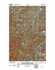 Cleveland Montana Historical topographic map, 1:24000 scale, 7.5 X 7.5 Minute, Year 2011