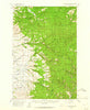 Cleveland Mountain Montana Historical topographic map, 1:62500 scale, 15 X 15 Minute, Year 1959