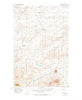 Cleveland Montana Historical topographic map, 1:62500 scale, 15 X 15 Minute, Year 1956