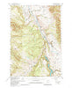 Cliff Lake Montana Historical topographic map, 1:62500 scale, 15 X 15 Minute, Year 1950