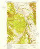 Cliff Lake Montana Historical topographic map, 1:62500 scale, 15 X 15 Minute, Year 1950
