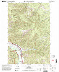 Clinton Montana Historical topographic map, 1:24000 scale, 7.5 X 7.5 Minute, Year 1999