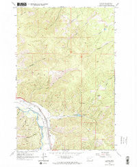 Clinton Montana Historical topographic map, 1:24000 scale, 7.5 X 7.5 Minute, Year 1965