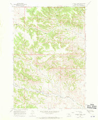Clubfoot Creek Montana Historical topographic map, 1:24000 scale, 7.5 X 7.5 Minute, Year 1967