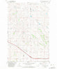 Cluster Buttes SE Montana Historical topographic map, 1:24000 scale, 7.5 X 7.5 Minute, Year 1982