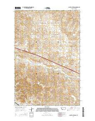 Cluster Buttes SW Montana Current topographic map, 1:24000 scale, 7.5 X 7.5 Minute, Year 2014