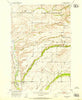 Clyde Park Montana Historical topographic map, 1:24000 scale, 7.5 X 7.5 Minute, Year 1951