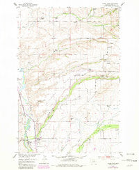 Clyde Park Montana Historical topographic map, 1:24000 scale, 7.5 X 7.5 Minute, Year 1951