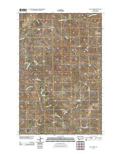 Coal Creek Montana Historical topographic map, 1:24000 scale, 7.5 X 7.5 Minute, Year 2011