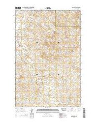 Coal Creek Montana Current topographic map, 1:24000 scale, 7.5 X 7.5 Minute, Year 2014
